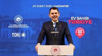 Bakan Kurum: Biz lafla değil, eserle konuşuyoruz