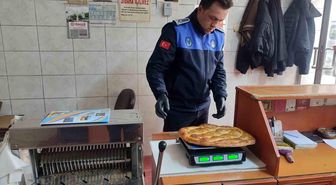 Bayburt'ta fırınlara hijyen ve gramaj denetimi