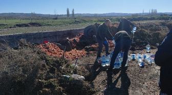 Çorum'da 180 litre kaçak alkol imha edildi