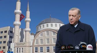Cumhurbaşkanı Erdoğan'a cuma namazında sürpriz! CHP'li başkan da vardı