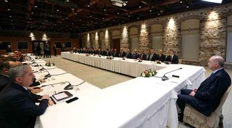 Cumhurbaşkanı Erdoğan, ASKON yönetim kurulunu kabul etti