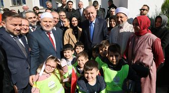 Cumhurbaşkanı Erdoğan cuma namazını Ataşehir'de kıldı