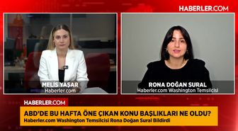 Haberler.com Washington Temsilcisi Rona Doğan Sural: Trump'ın İran'a saldırma konusu ile ilgili henüz bir kararı yok