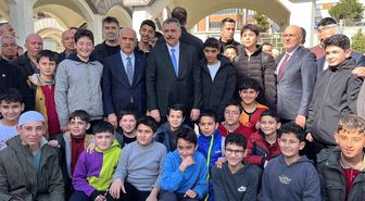 İçişleri Bakanı Çiftçi'ye Kahramanmaraşlıların ilgisi yoğun oldu