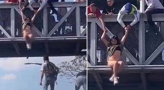 İntihar etmek isteyen genç kadın için seferber oldular