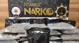 İstanbul'da uyuşturucu operasyonu: 22 kilo 450 gram skunk ele geçirildi