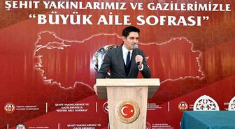 Kaymakam Çakır şehit aileleri ve gazilerle iftarda buluştu