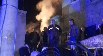 Niğde'de devrilen soba yangına yol açtı: 1 kişi yaralandı