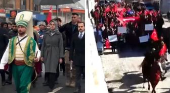 Şemsiye görüntüleriyle tartışma yaratan kaymakam için sokağa çıktılar