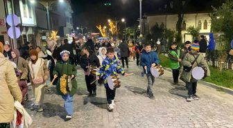 Sinop'ta 'Kandil Alayı' yürüyüşü