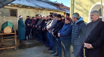 Soba faciasında ölen yaşlı adam son yolculuğuna uğurlandı