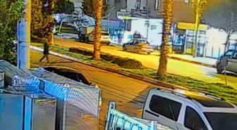 Teravih namazına giderken kazada hayatını kaybetti, kaza anı kamerada