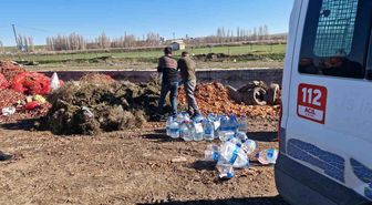 Çorum'da 180 litre kaçak alkol imha edildi