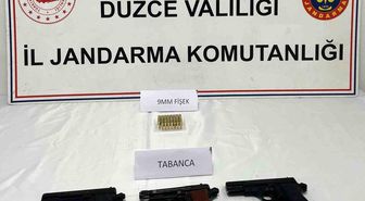 Jandarmadan ruhsatsız silah operasyonu