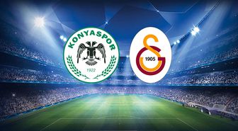 Konyaspor-Galatasaray maçının ilk 11'leri belli oldu