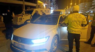 Mardin'deki asayiş uygulamasında 4 sürücüye cezai işlem uygulandı