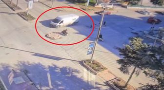 Amasya'da Motosiklet Minibüse Çarptı: 1 Yaralı