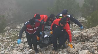 Aydın'da uçurumda erkek cesedi bulundu