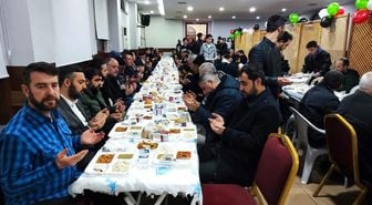 Bozüyük'te Gazze yararına iftar düzenlendi