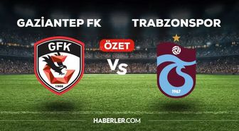 Gaziantep Trabzonspor maç özeti ve golleri nasıl izlenir, videosu var mı? Gaziantep FK Trabzonspor maçı özeti, golleri kim attı?