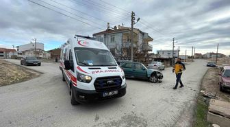 Karaman'da otomobil ile cip çarpıştı: 1 yaralı