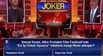 Kemal Sunal, Altın Portakal Film Festivali'nde 'En İyi Erkek Oyuncu' ödülünü hangi filmle almıştır?
