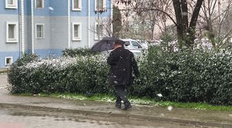 Keşan'da Kar Yağışı Etkili Oldu