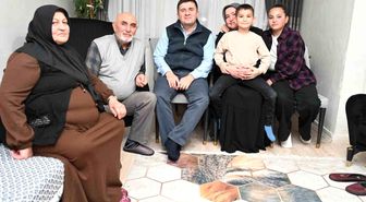 Kırıkkale Valisi Sarıibrahim, Çelik ailesinin iftar sofrasına konuk oldu