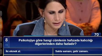 Psikolojiye göre hangi cümlenin hafızada kalıcılığı diğerlerinden daha fazladır?