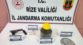 Rize'de uyuşturucu operasyonu