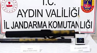 Bozdoğan'da kaçak define arayışı yapan şahıslar suçüstü yakalandı