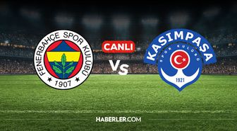 Fenerbahçe Kasımpaşa CANLI nereden izlenir? Fenerbahçe Kasımpaşa maçı hangi kanalda, nereden izlenir?