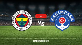 Fenerbahçe Kasımpaşa maçı kaç kaç? MAÇ SONUCU! Fenerbahçe Kasımpaşa golleri kim attı, canlı maç anlatımı!
