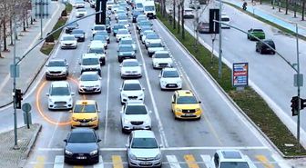 Gaziantep'te 'kaynak' yapan 694 araç sürücüye 864 bin TL ceza