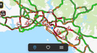 İstanbul'da haftanın ilk iş gününde trafik yoğunluğu