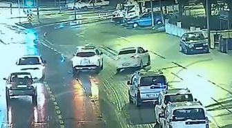 Kaldırıma çıkarak polisten kaçan aday sürücünün ehliyeti iptal edildi