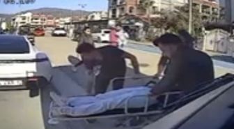 Marmaris'te Otobüs Şoförü Fenalaşan Yolcuyu Hastaneye Yetiştirdi