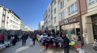 Pazar engelini aşamayan itfaiye, yangına ulaşmakta güçlük çekti