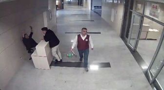 Savcının hakime silahlı saldırısı sonrası yaşananların görüntüleri ortaya çıktı