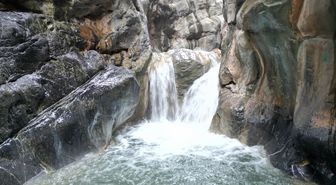 Manisa'daki Saklı Kanyon'da Su Akışı Yeniden Başladı