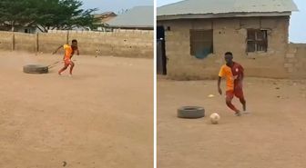 Tek hayali Galatasaray'da oynamak olan Afrikalı gence bakar mısınız
