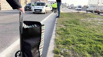 Tekirdağ'da otomobilin çaptığı kadın yaralandı
