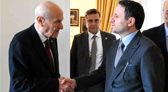 Bakan Gürlek, MHP lideri Bahçeli'yi ziyaret etti