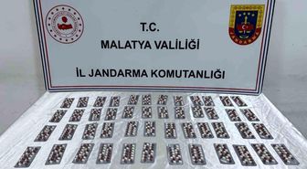 Battalgazi'de 661 adet sentetik ecza hapı ele geçirildi: 1 gözaltı