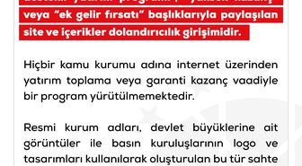 DMM'den dolandırıcılık uyarısı