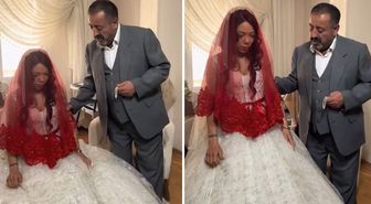 Doğulu damatla evlenen İzmirli kıza büyük şok: Görüntüyü izleyenler de şaşkın