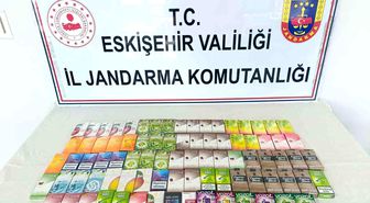 Jandarmadan kaçak sigara operasyonu