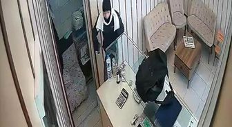 Malatya'da kuyumcu soygunu girişimi kamerada
