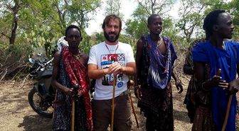 Masai yerlilerine harmandalı zeybeği öğreten gezginin yeni rotası Orhun Yazıtları