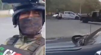 Ordu ile çatışırken telefonu çıkartıp TikTok'ta canlı yayın yaptılar